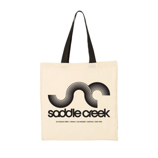 Saddle Creek New Wave Logo Tote