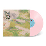 LBJ-365: feeble little horse - Girl with Fish

Image description: packshot of Pink vinyl record

Album cover description: pastel collage with image of barking German Shepherd